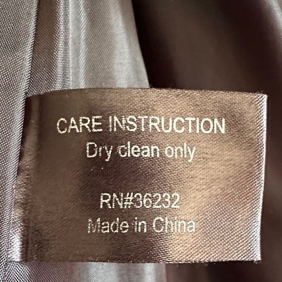 Classic Black and White Houndstooth Pea Coat - Picture 4 of 6